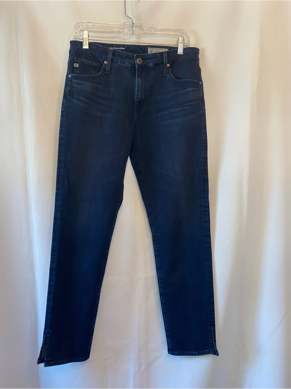 Anthropologie AG Adriano Goldschmied The High-Rise Stevie Ankle Jean 31R Slim
